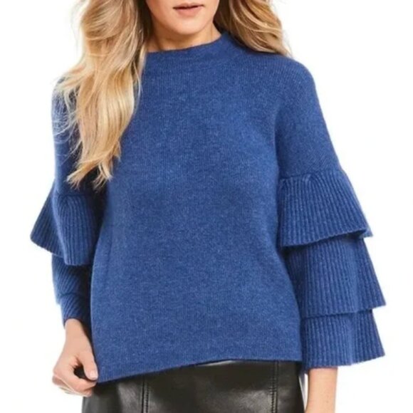 Gianni Bini 3/4 Bell Sleeve Sweater - Picture 1 of 3